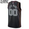 Barn Detroit Pistons Tröja Skräddarsydda Nike 2023-24 City Edition Svart Swingman